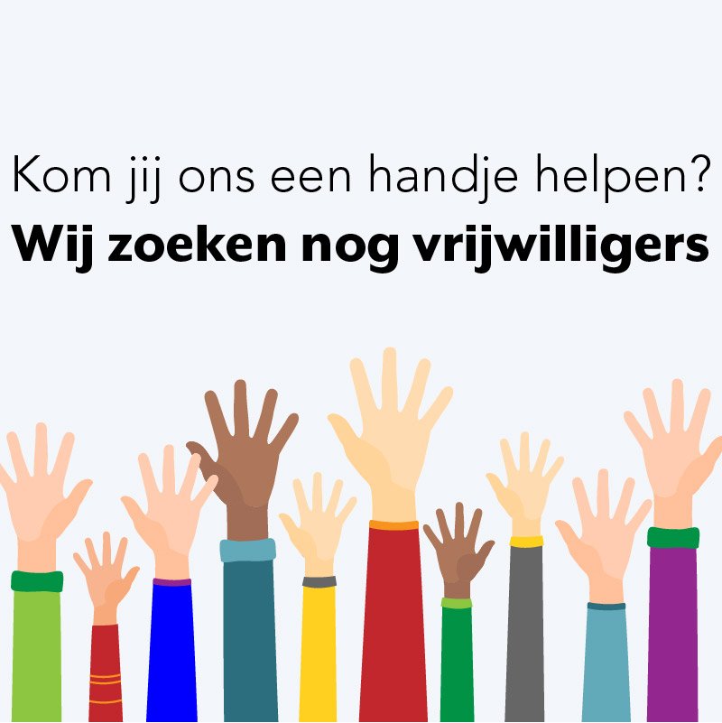 Vrijwilligers gezocht
