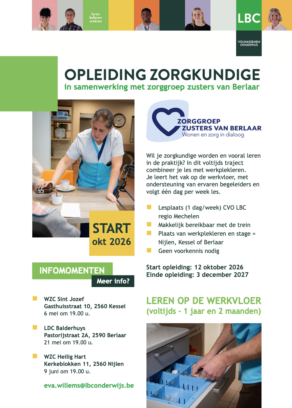 Tweede editie – opleiding zorgkundige